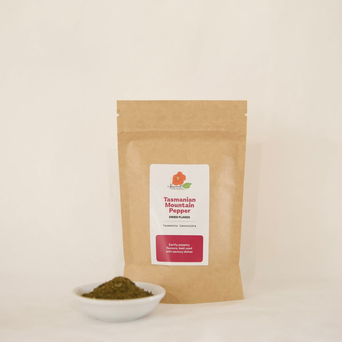 Tasmanian Mountain Pepper - Dried Flakes