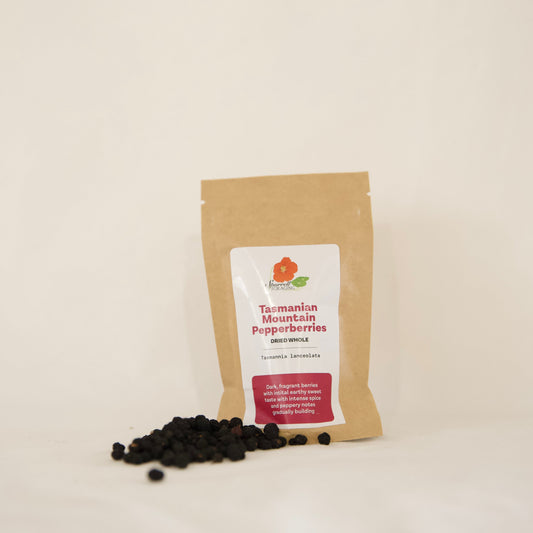 Tasmanian Mountain Pepperberries - Dried Whole